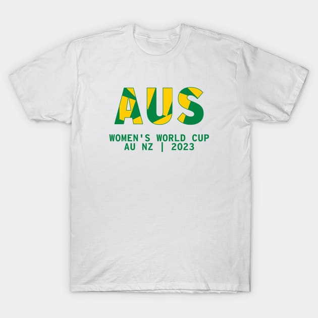 Australia Soccer Matildas World Cup 2023 T-Shirt by Designedby-E